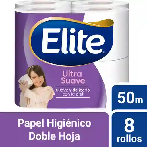 Elite Papel Higiénico Doble Hoja Ultra Suave 