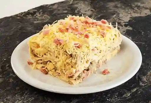 Lasaña de Alcachofa y Jamón Mediana