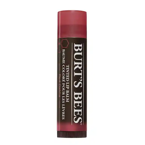 Burt's Bees Bálsamo Labial Con Color Red Dahlia