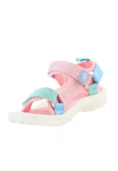 Sandalias Playera Niña Rosado Talla 30 855