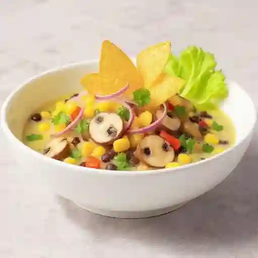 Ceviche de champiñones