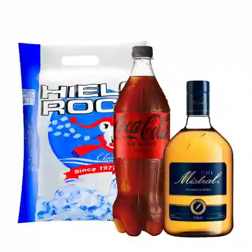 Combo Mistral Añejo & Coke Zero