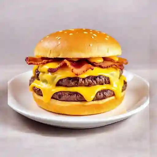 Hamburguesa Doble Queso