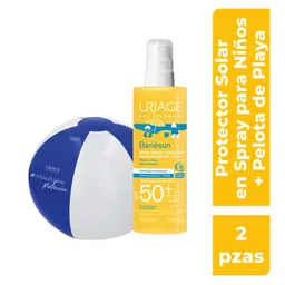 Uriage Kit Spray Hidratante Bariésun Fps50+ + Pelota de Playa