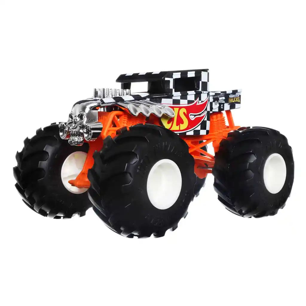 Vehículo Hot Wheels Monster Trucks Bone Shake