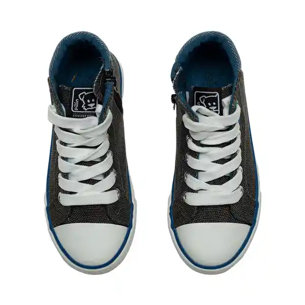 Zapatilla Niño Gris Oscuro Pillin 33