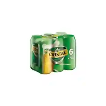 Pack Cerveza Cristal 473Cc