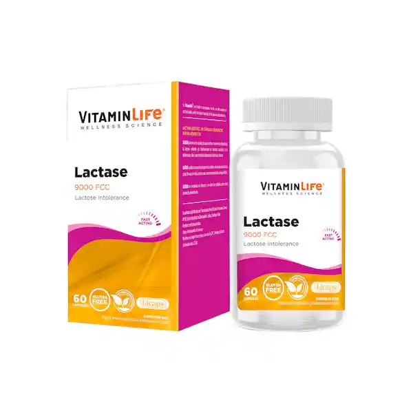   Vitamin Life  Lactase 9000 Fcc 