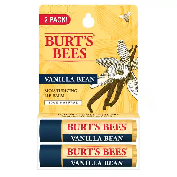 Burt's Bees Pack de Bálsamo Labial Vainilla