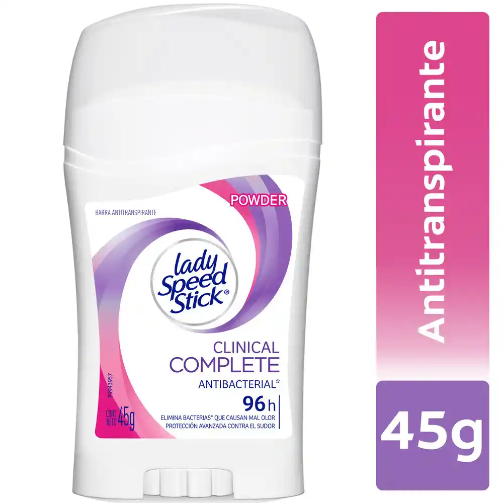 Lady Speed Stick Desodorante Powder Clinical 45 G