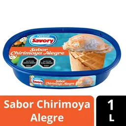 Savory Helado Sabor a Chirimoya Alegre