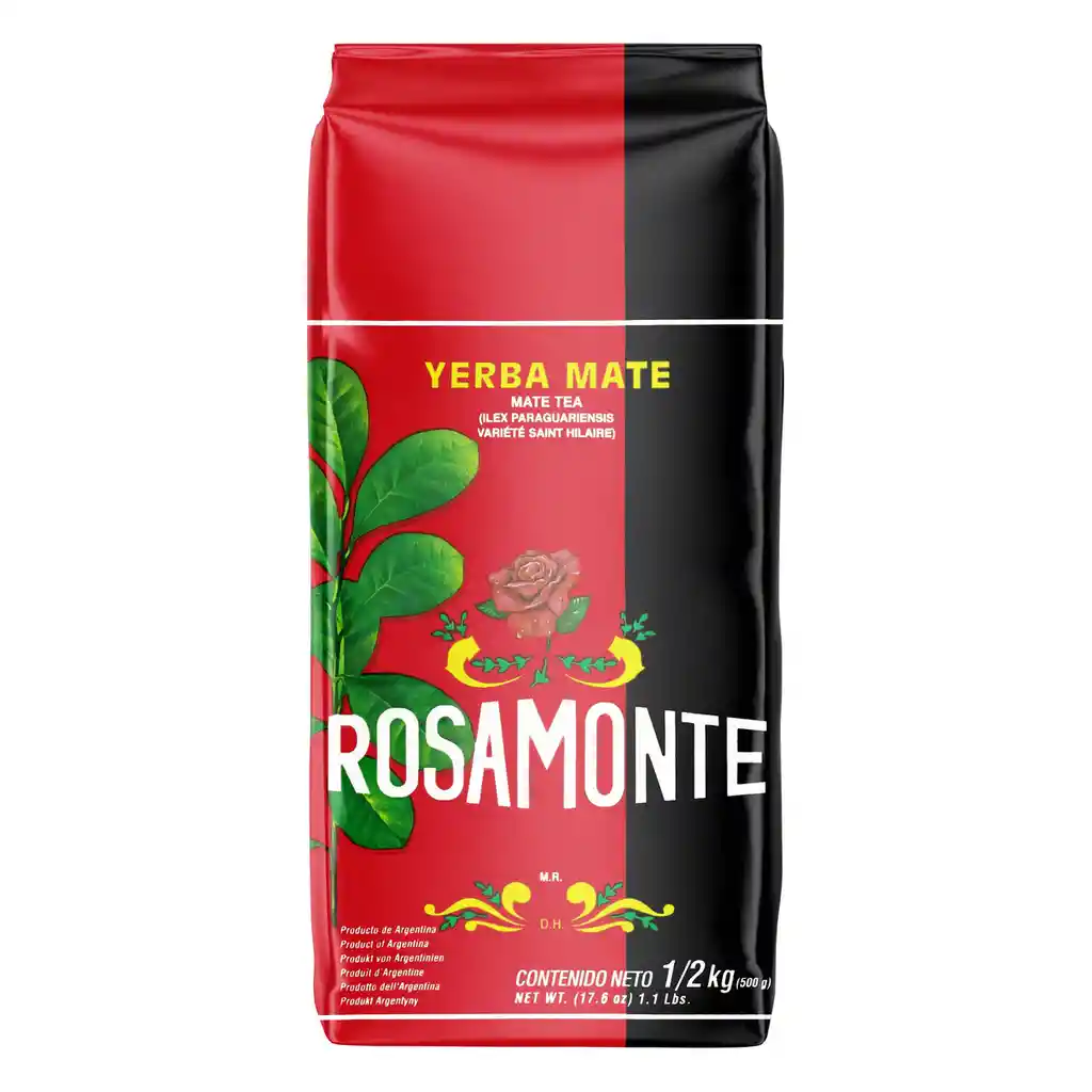 Rosamonte Yerba Mate Bolsa 500 G.