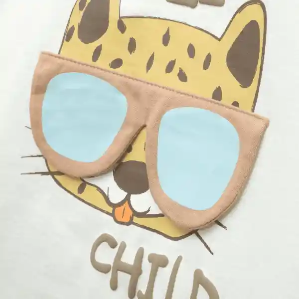 Polera Tigre de Bebé Niño Talla 6/9M Colloky