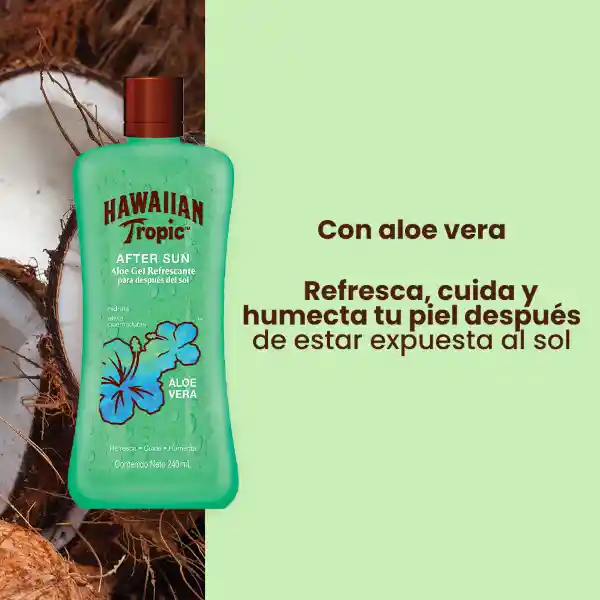 Hawaiian Tropic Gel After Sun Con Aloe 