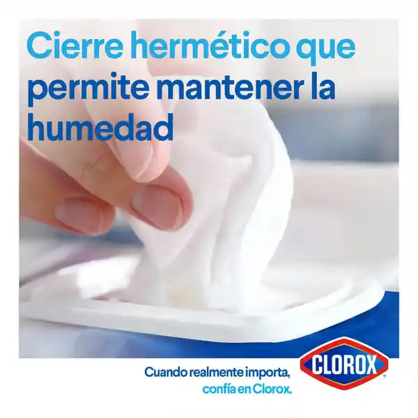 Clorox Toalla Desinfectantes Expert Fresco