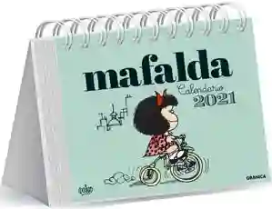 Taco Calendario Mafalda Espiral Verde