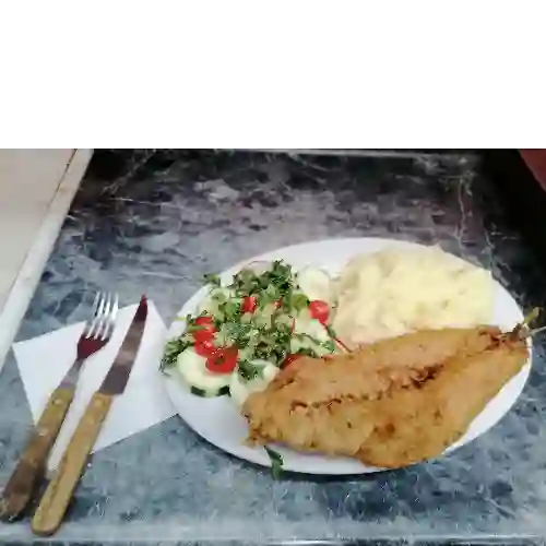 Colacion Merluza Frita.