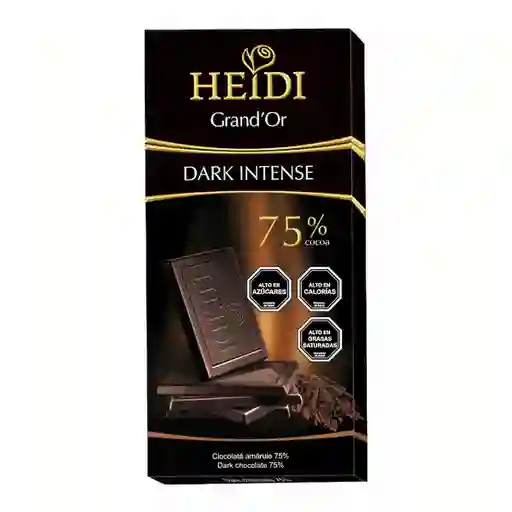 Heidi Grand Or Chocolate Dark Intense 75% Cocoa