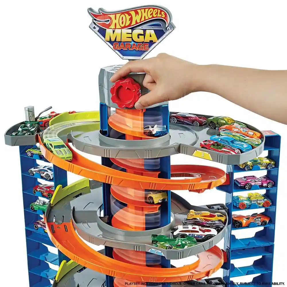 Hot Wheels Juguete City Mega Garaje