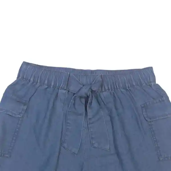 Short Niña Azul Pillin 12