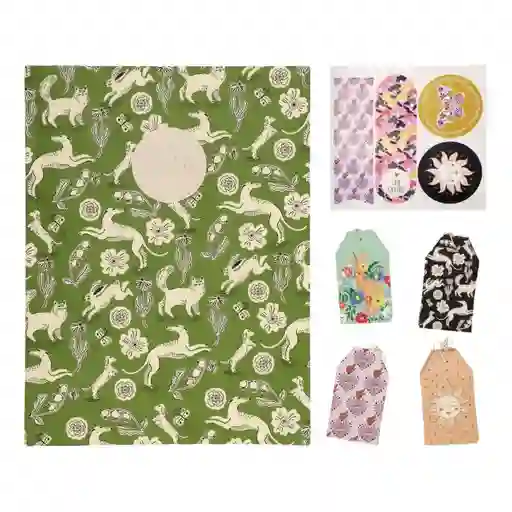 Set de Accesorios Para Envolver Regalos Casaideas