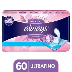 Always Protectores Diario Ultra