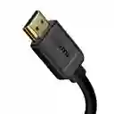 Baseus Cable Adaptador HDMI a HDMI Alta Definición Negro 3 m