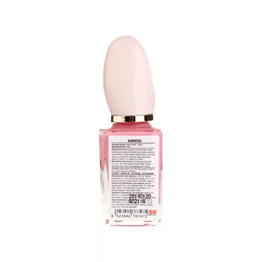 Miniso Esmalte Para Uñas Chico Rosa