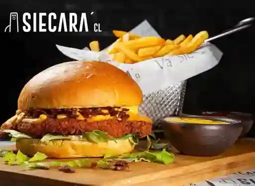 Hamburguesas Crispy Pollo