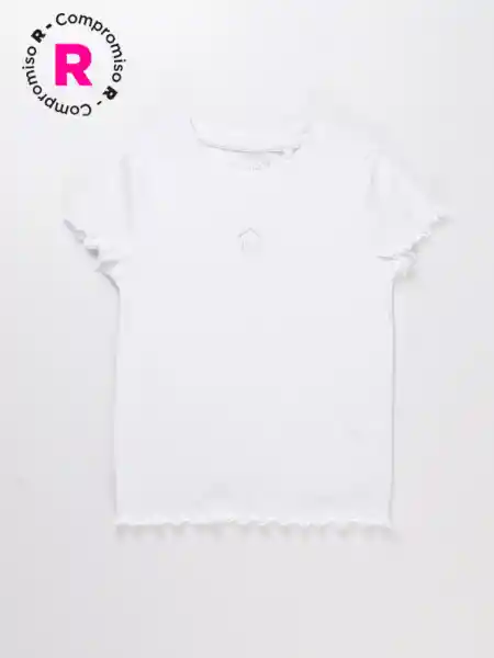 Harvest Polera Manga Corta Cut Color Crudo 6 V26