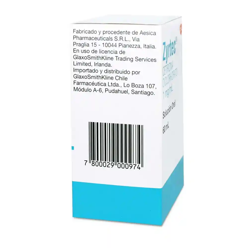 Zyrtec Antipruriginosos Sol.1mg/ml.