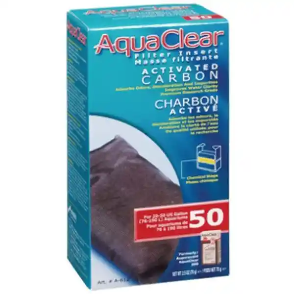 Aquaclear 50 Carbón Activado Para Acuario