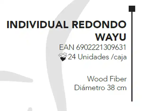 Wayu Individual Redondo