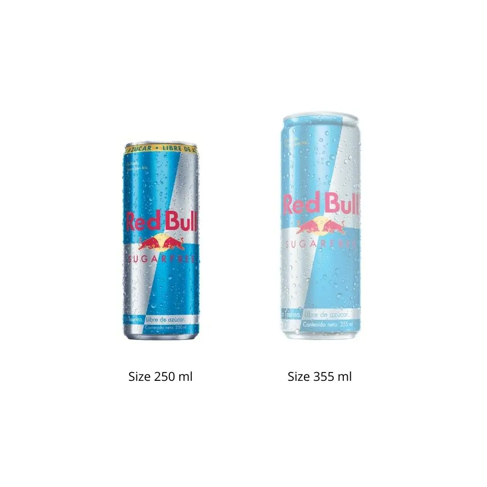 Red Bull Bebida Energizante sin Azúcar en Lata