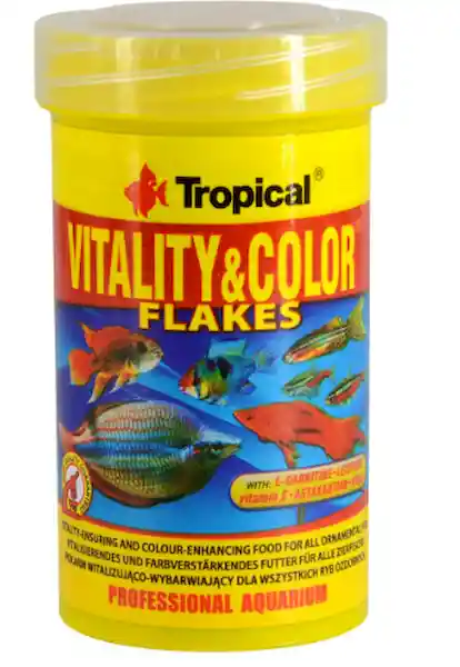 Tropical Alimento Para Pez Vitality Color