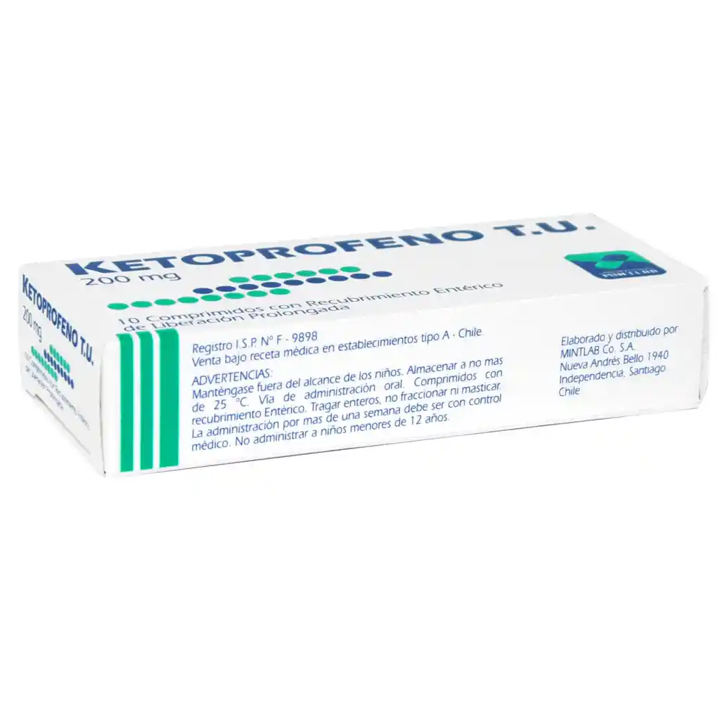 Ketoprofeno Mintlab (200 Mg)