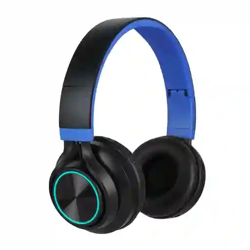 Miniso Audífonos de Diadema Coloridos Con Luces Azul