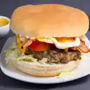 Hamburguesa Queso Tocino