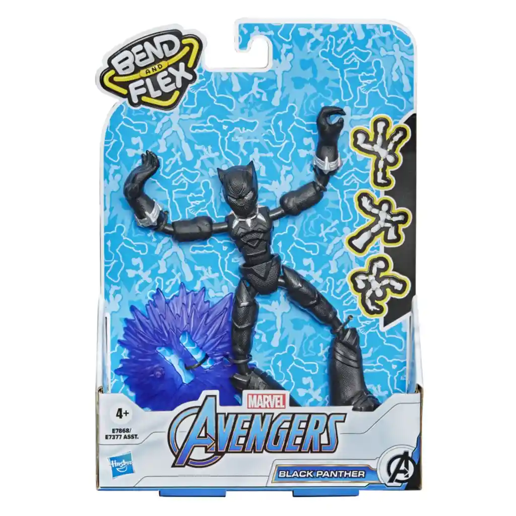 Avengers Bend And Flex Black Panther