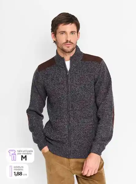 Kenneth Stevens Suéter Ejasp Ddp M2 Gris Oscuro S FW25