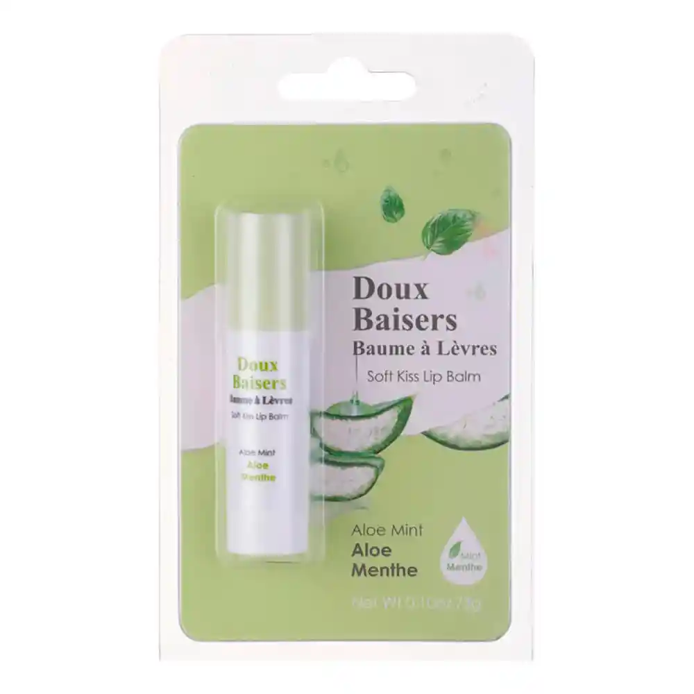 Bálsamo de Labios Aloe Mint - Soft Miniso