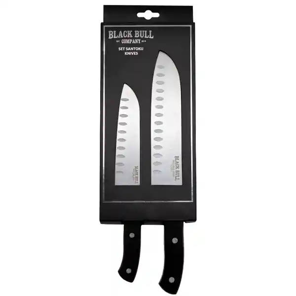 Black Bull Set de Cuchillos Santoku Texas 7"+ 5"