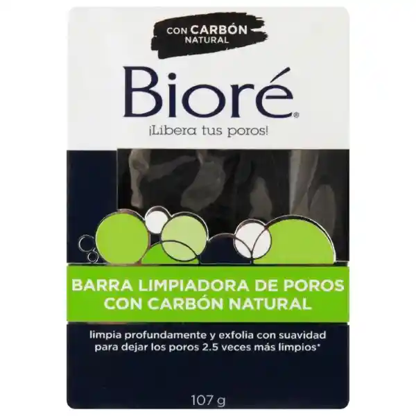 Bioré Jabón Barra Carbón Natural