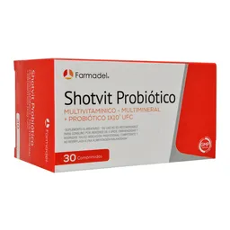 Farmadel Multivitamínico Shotvit Probiótico