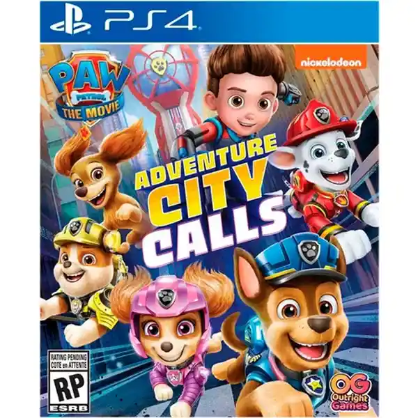 Videojuego Paw Patrol The Movie Adventure City Calls Ps4