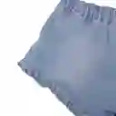 Short Bebe Niña Celeste Pillin 3 M