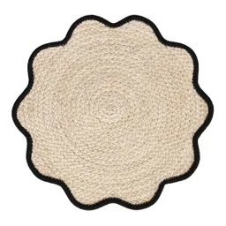 Individual de Fibra Con Forma de Flor Casaideas