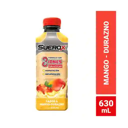 2 x Suerox Mango-Durazno.630 mL