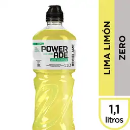 Powerade Bebida Isotónica Zero Lima Limón 1.1 L