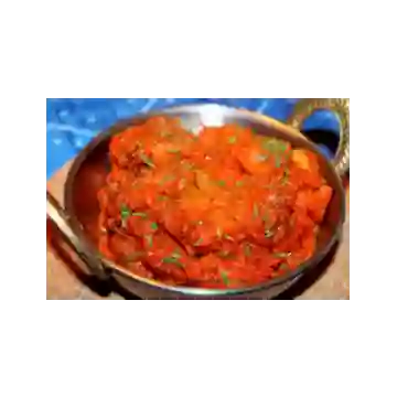 Fish masala con arroz basmati